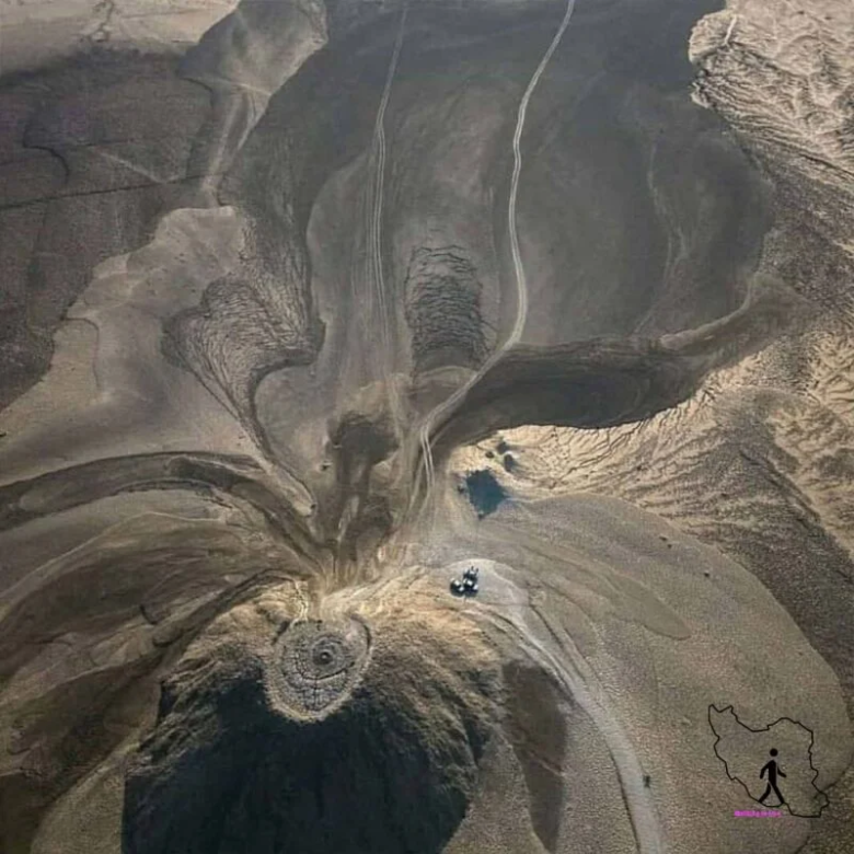 Gel-Afshan Mud Volcano in Chabahar