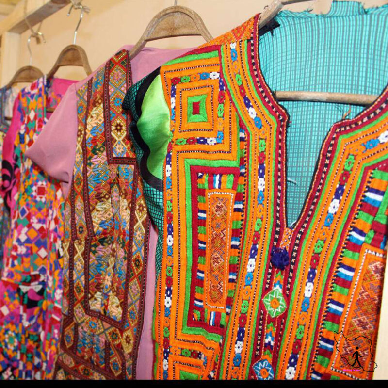 The local dress of Sistan and Baluchistan