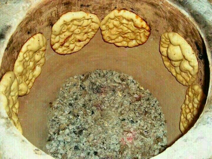 Chalbak bread of Sistan and Baluchistan, Iran