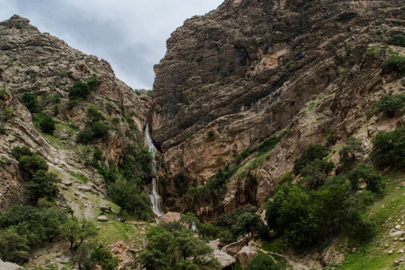 Nuzhian waterfall