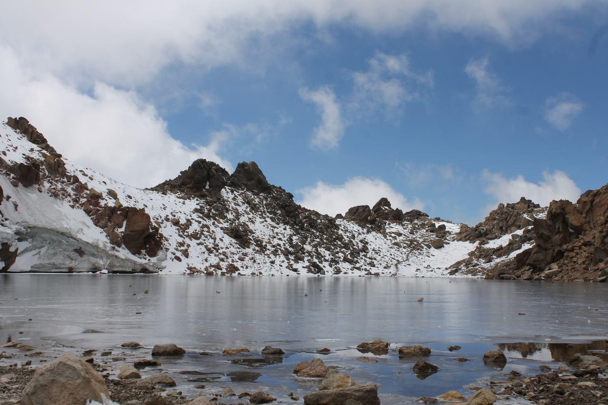 Sablan peak lake