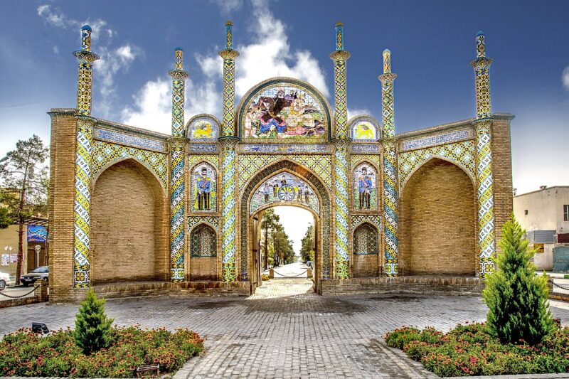 Semnan citadel gate