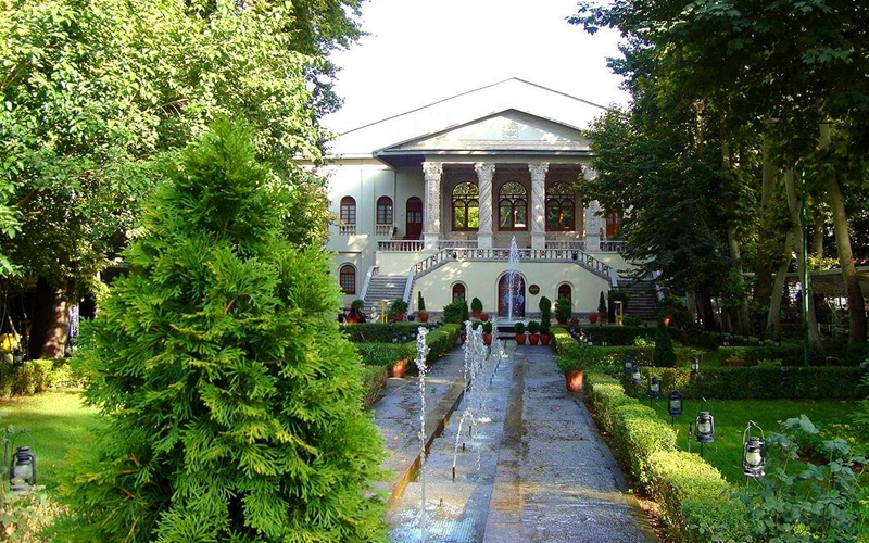 Tehran cinema museum garden