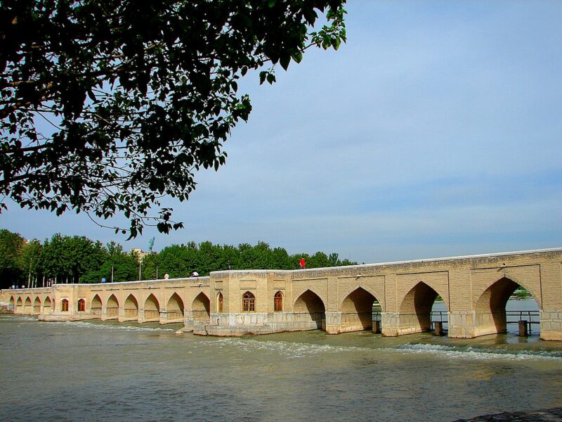 Isfahan wooden bridge