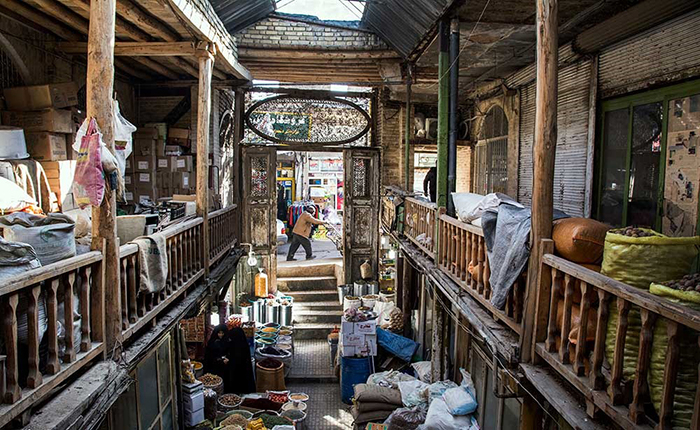 Hamedan historical market