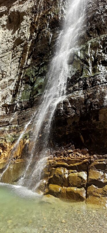 Haft Cheshme Karaj waterfall