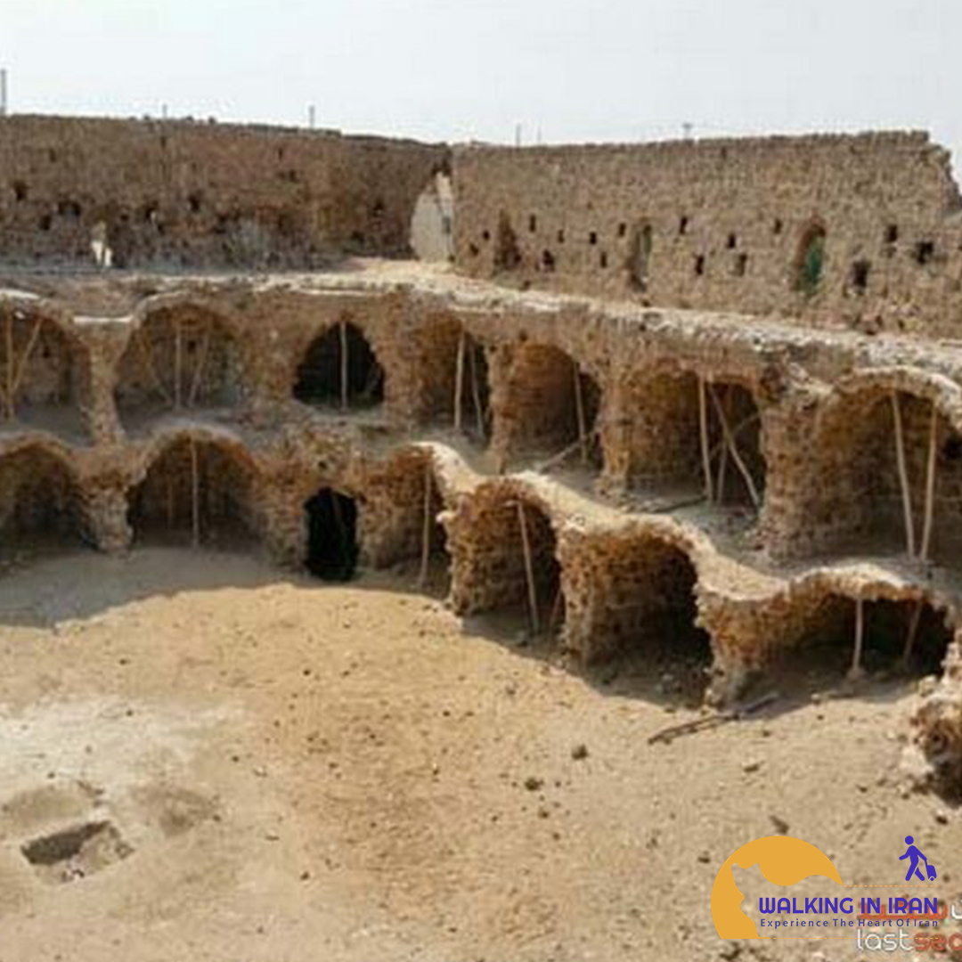 The Portuguese fort on Larak Island