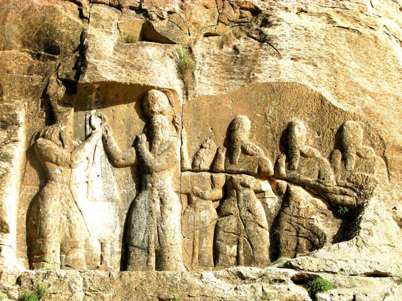 The petroglyph of the kingdom of Ardeshir Babakan