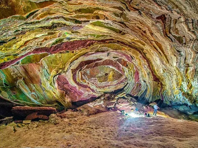 Hormuz Rainbow Cave