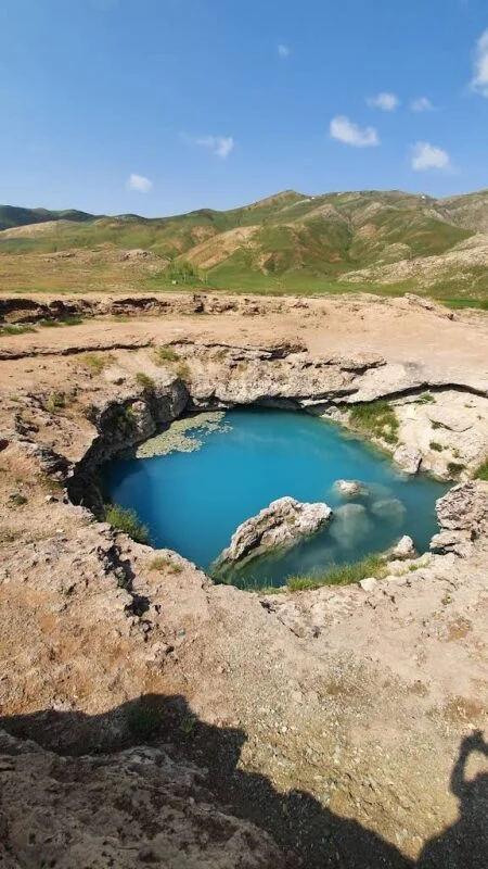 The Qinarcheh Hot Spring