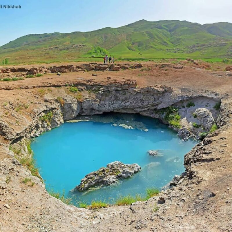 The Qinarcheh Hot Spring The Qinarcheh Hot Spring