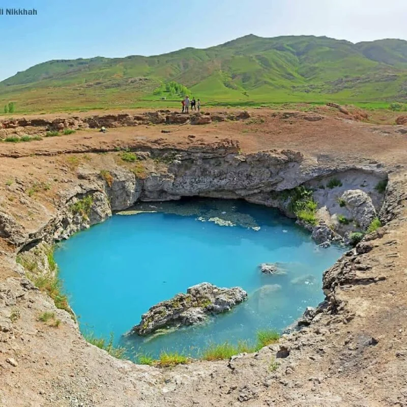 The Qinarcheh Hot Spring