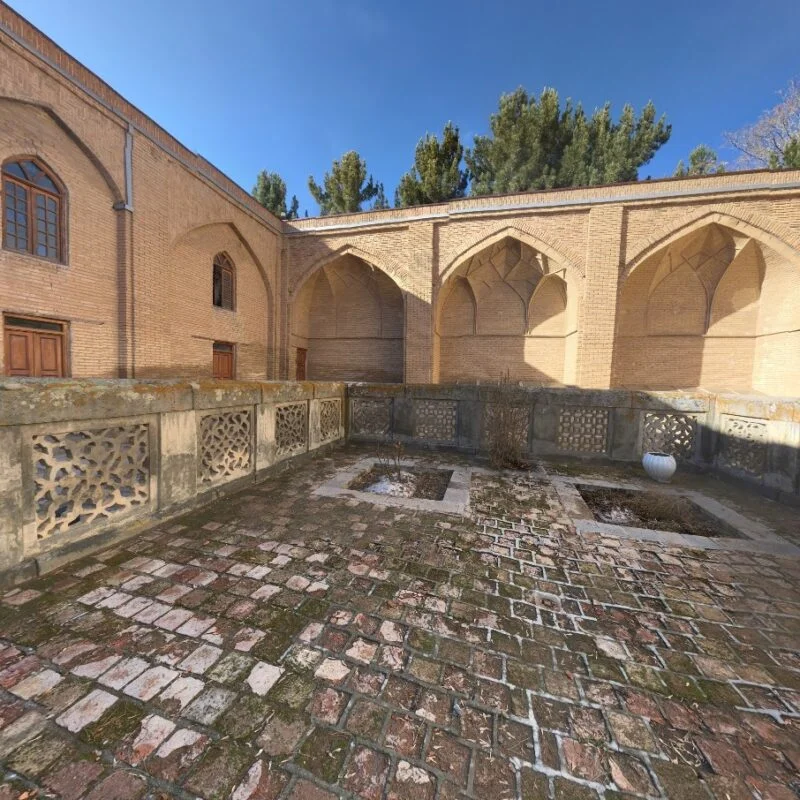 The Mausoleum of Sheikh Shahab al-Din Ahari The Mausoleum of Sheikh Shahab al-Din Ahari