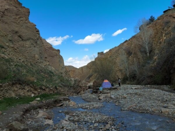 The Asiyab Kharabeh Waterfall