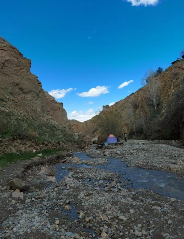 The Asiyab Kharabeh Waterfall