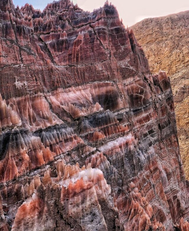 The Jashak salt dome