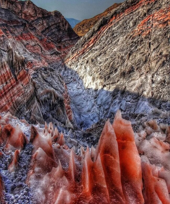 The Jashak salt dome