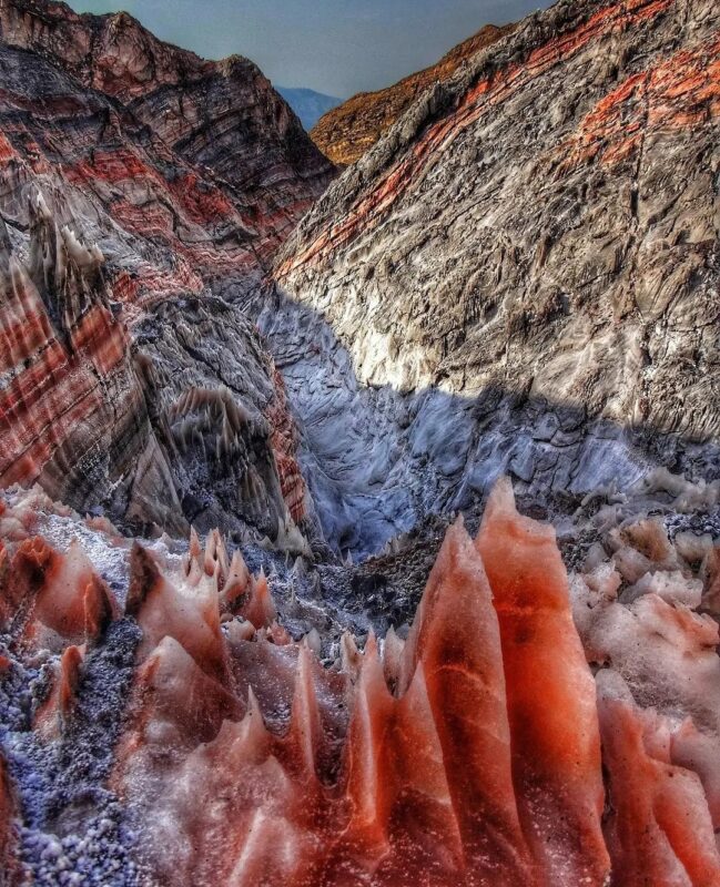 The Jashak salt dome