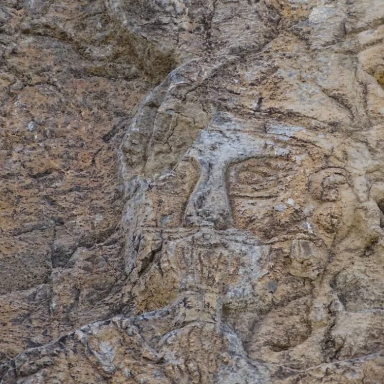 The Sassanid Rock Relief of Khan Takhti