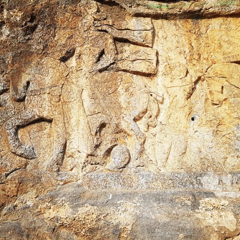 The Sassanid Rock Relief of Khan Takhti The Sassanid Rock Relief of Khan Takhti